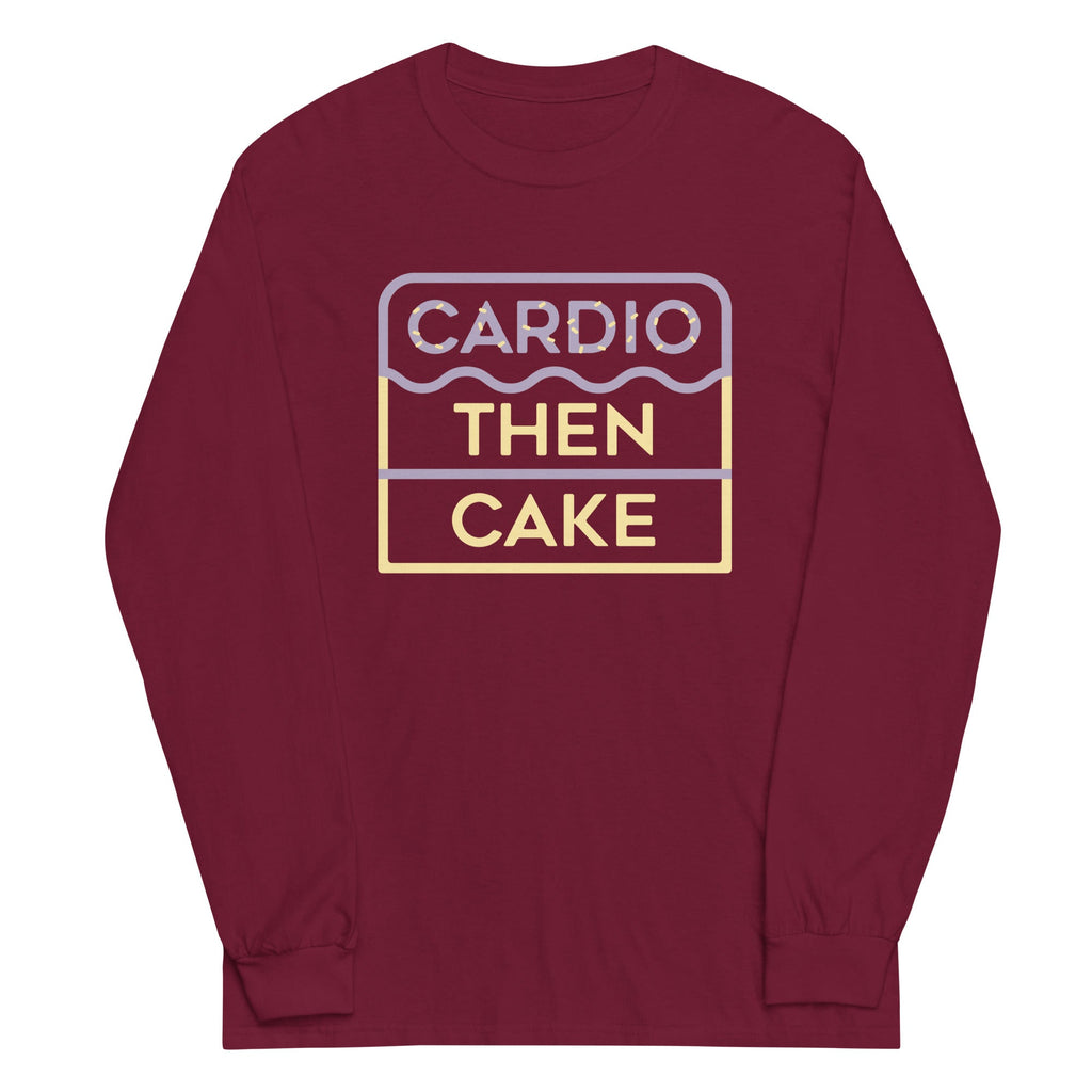 Cardio Then Cake Unisex