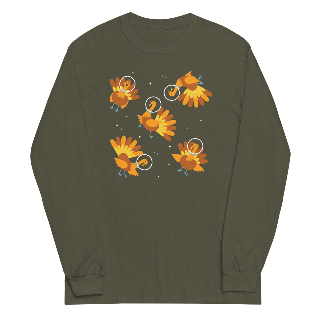 Turkeys In Space Unisex