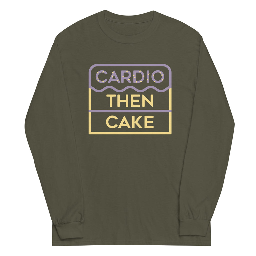Cardio Then Cake Unisex