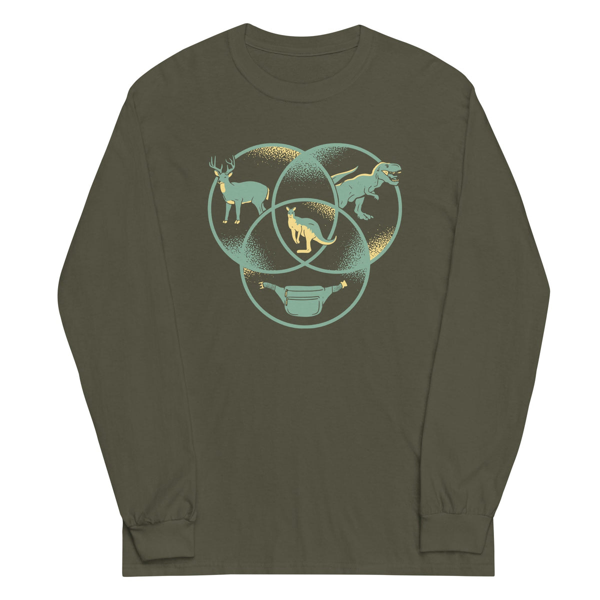 Kangaroo Venn Diagram Unisex