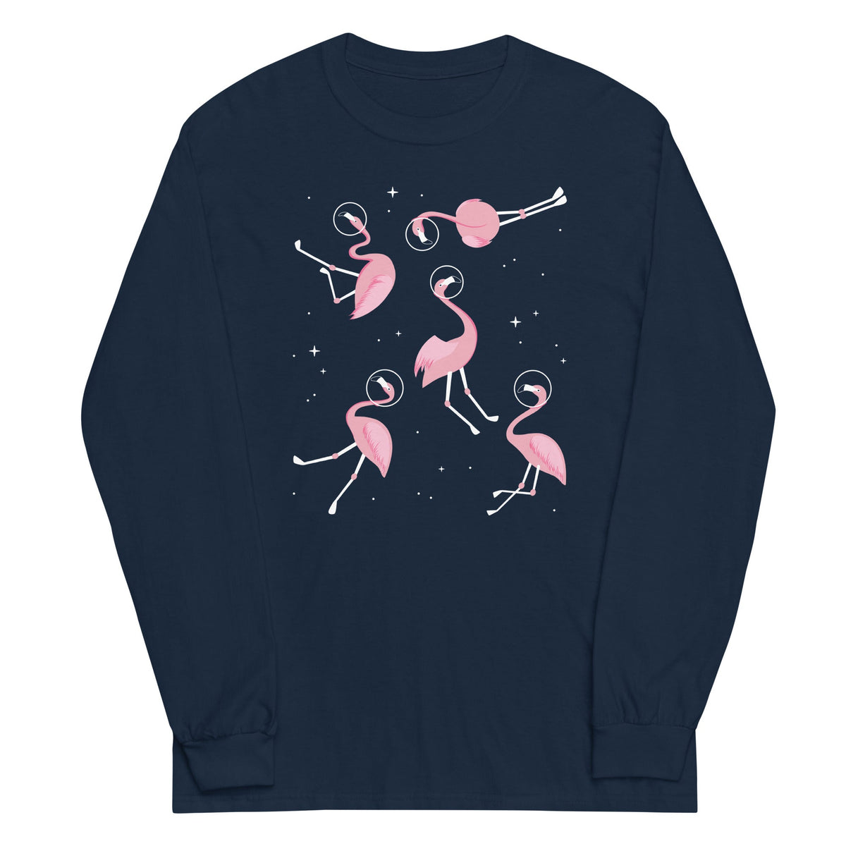 Flamingos In Space Unisex
