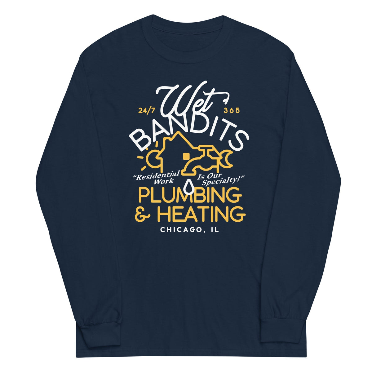 Wet Bandits Plumbing & Heating Unisex
