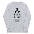 Too Close Eye Chart Unisex