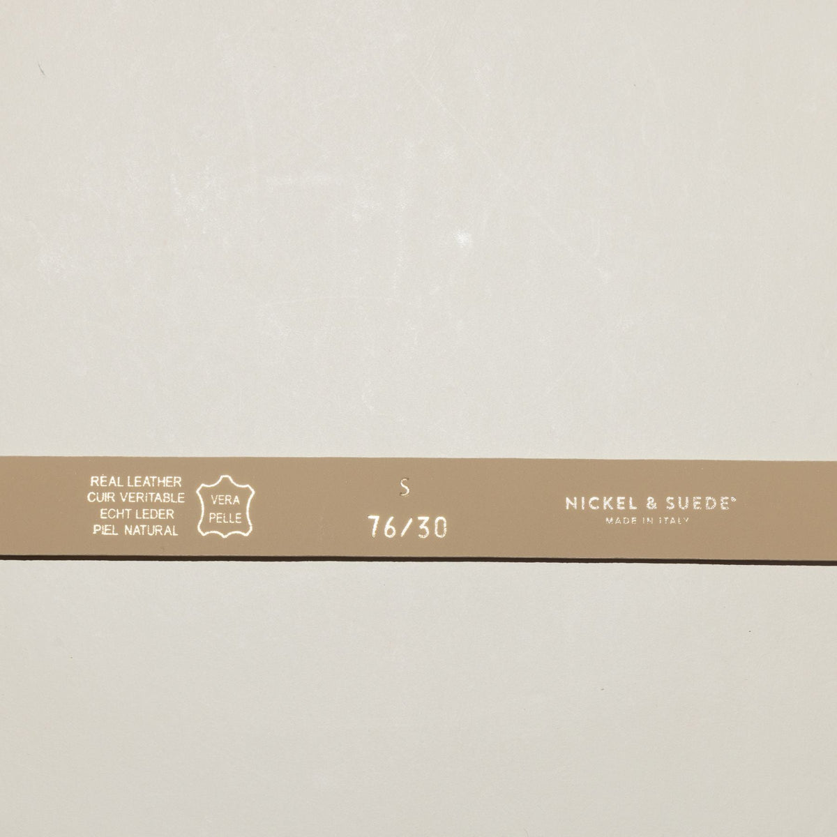 Metallic Gold Audrey Thin Belt