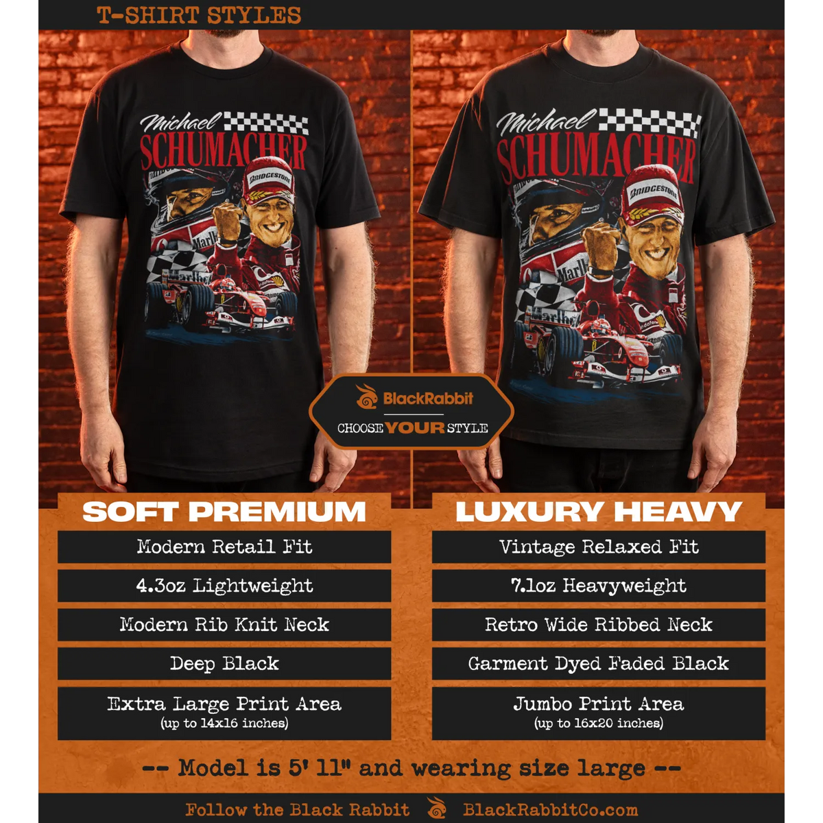 Michael Schumacher 90s Racing Y2K Retro Vintage Unisex Classic