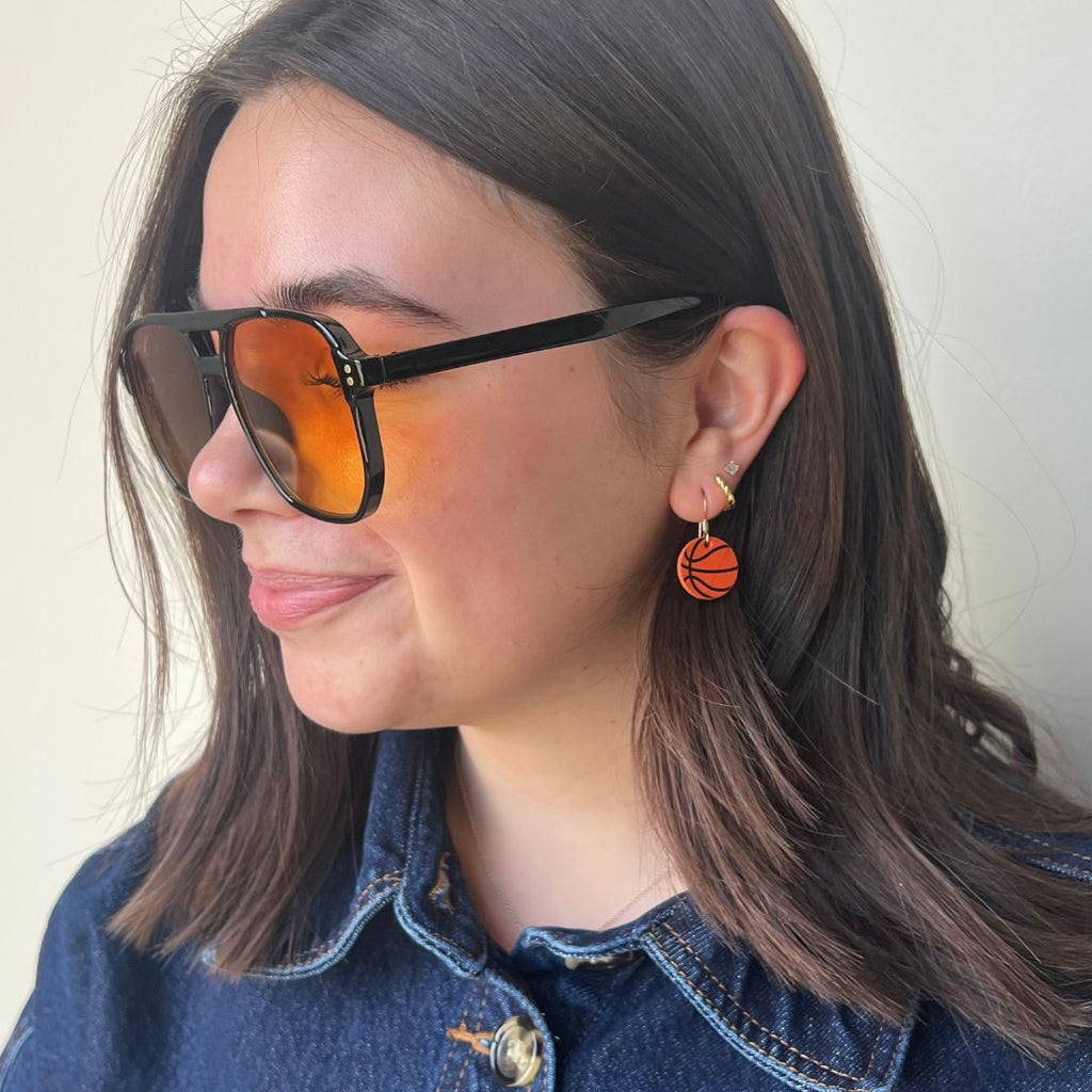 Mini Slam Dunk Earrings