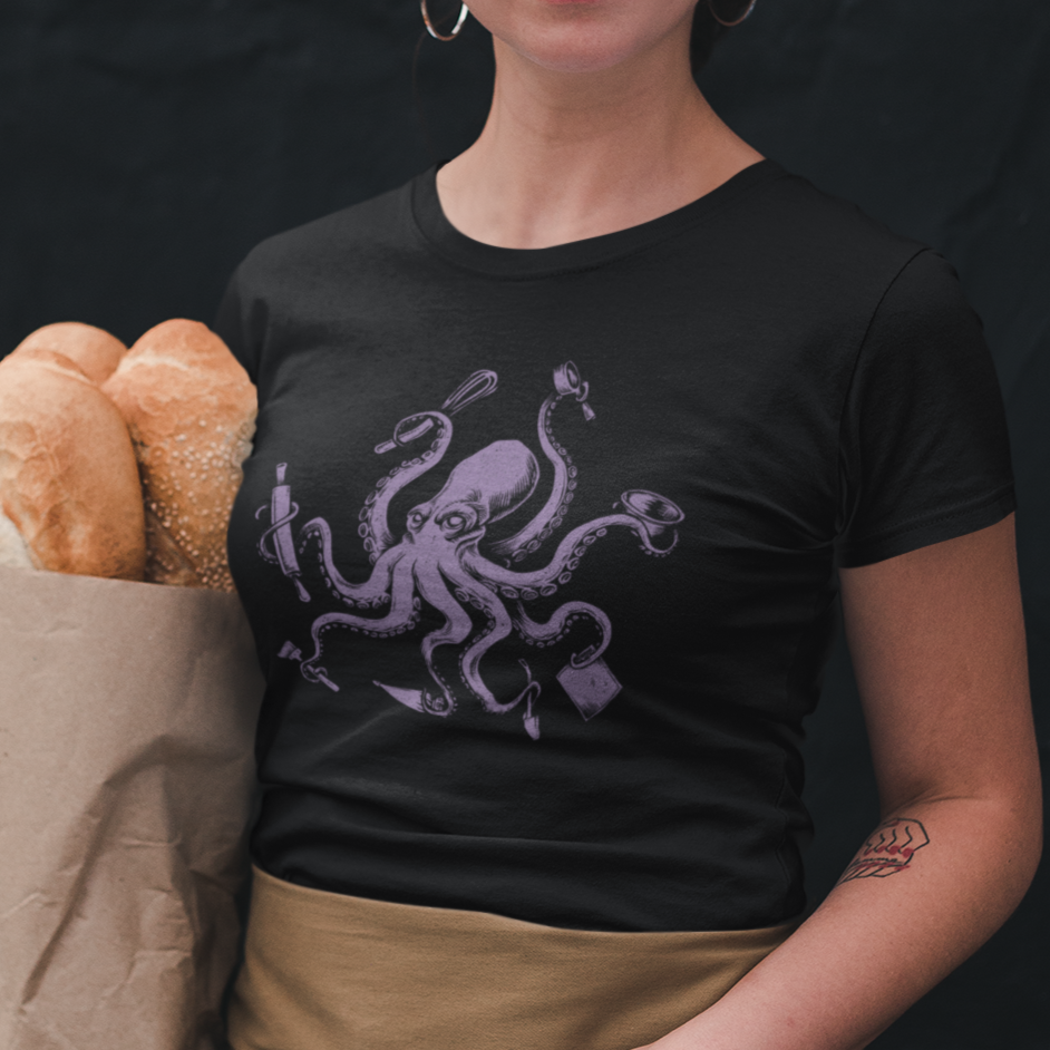 Baker Octopus Unisex Tee