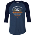 Morning Wood Campgrounds - 3/4 Sleeve Raglan