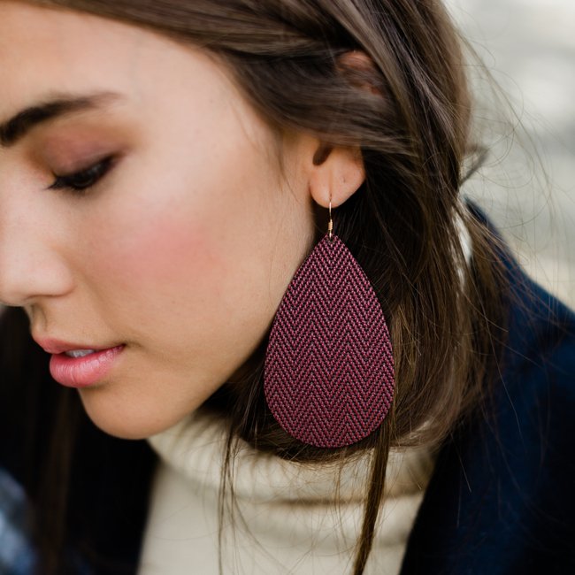 Mulberry Teardrops