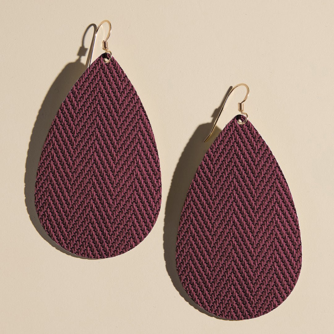 Mulberry Teardrops