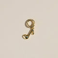Gold Music Note Charm