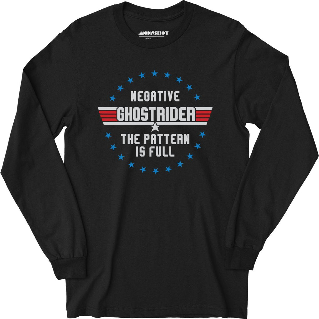 Negative Ghostrider The Pattern is Full - Long Sleeve