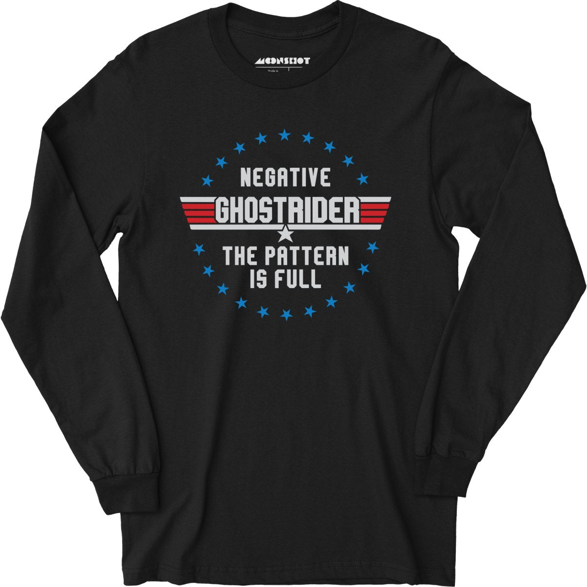 Negative Ghostrider The Pattern is Full - Long Sleeve