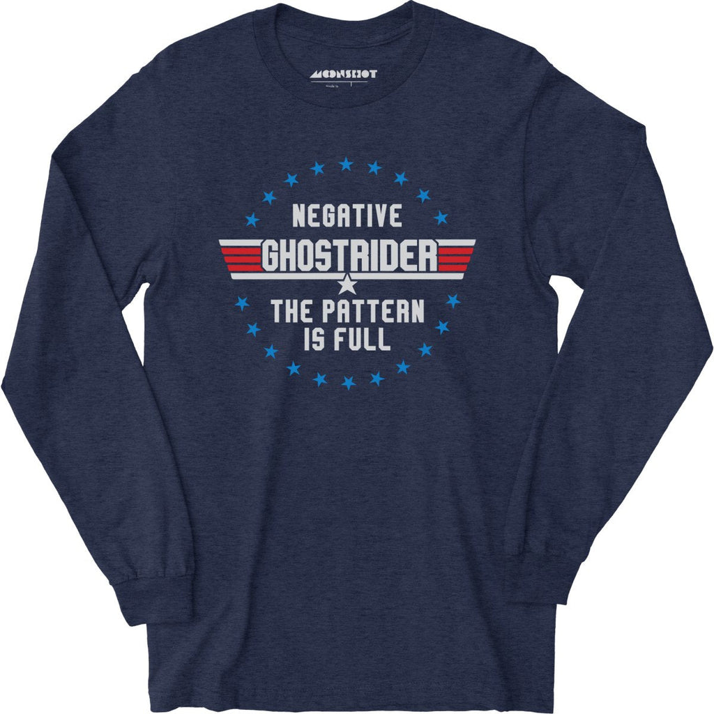 Negative Ghostrider The Pattern is Full - Long Sleeve