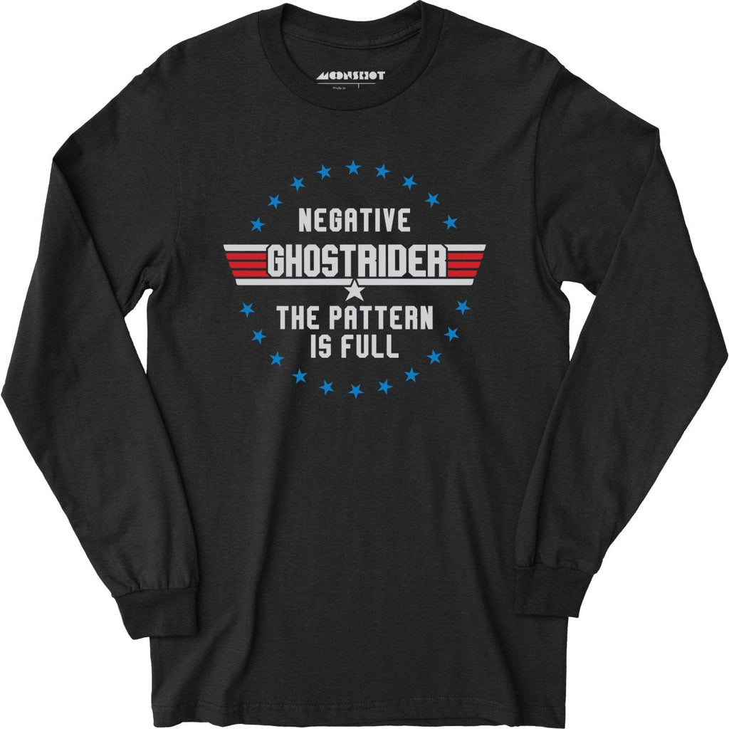 Negative Ghostrider The Pattern is Full - Long Sleeve