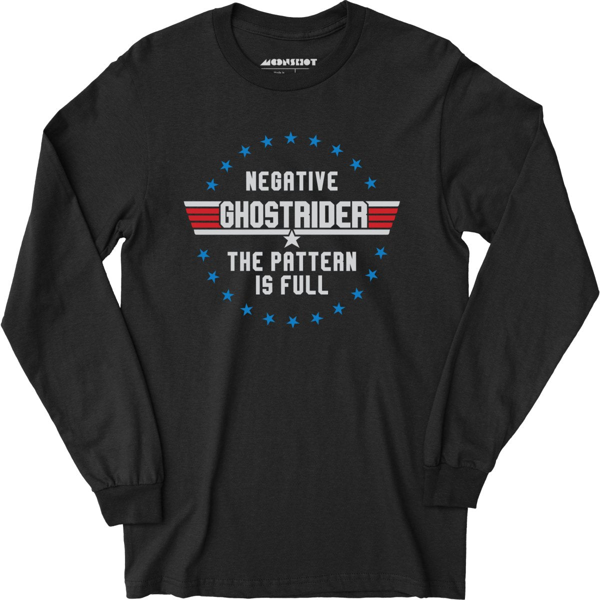 Negative Ghostrider The Pattern is Full - Long Sleeve