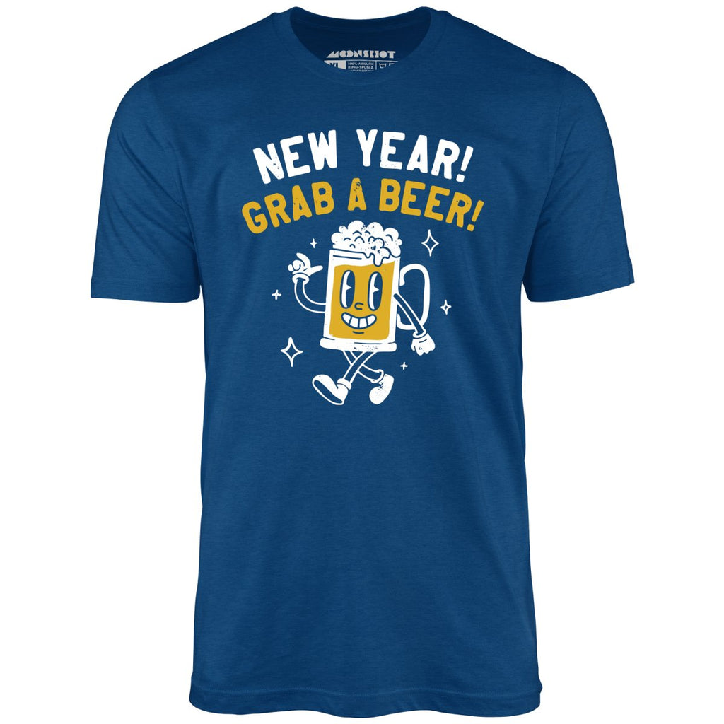 New Year Grab a Beer - Unisex