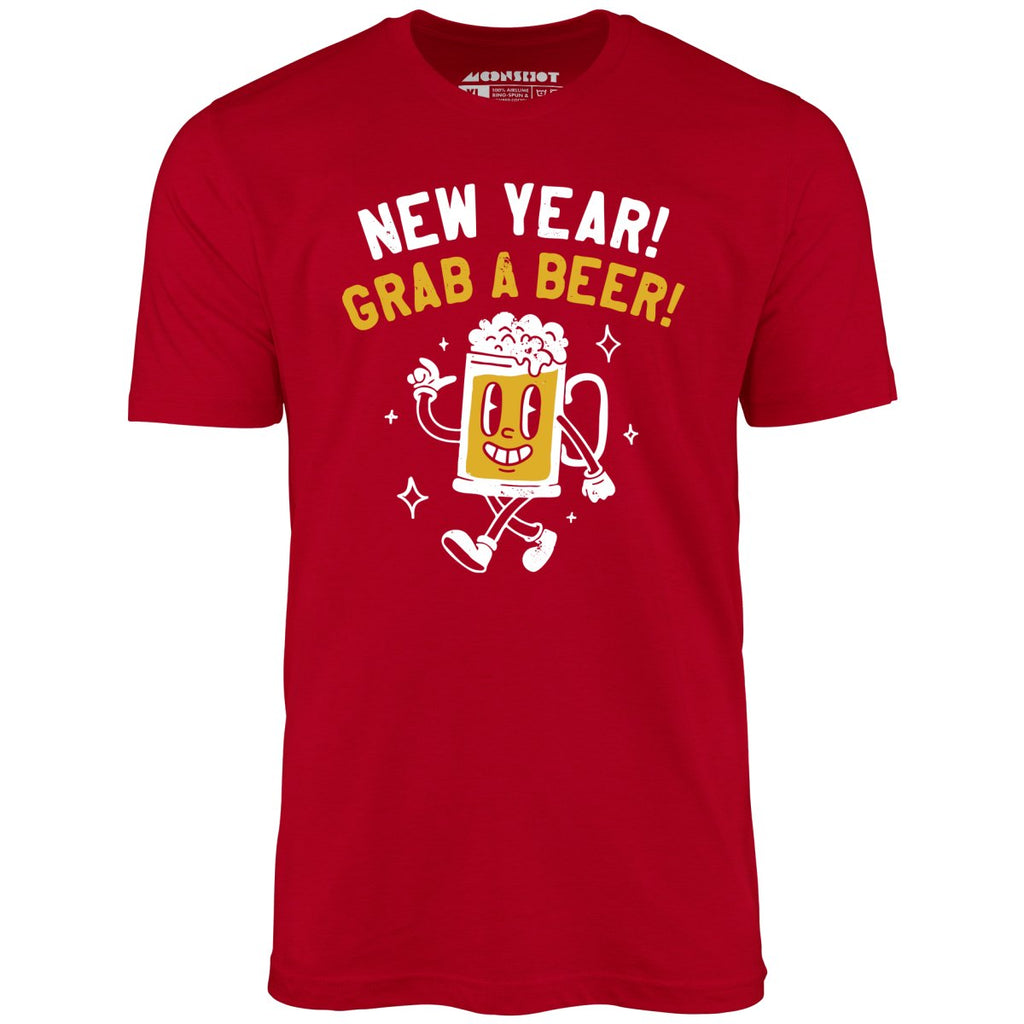 New Year Grab a Beer - Unisex