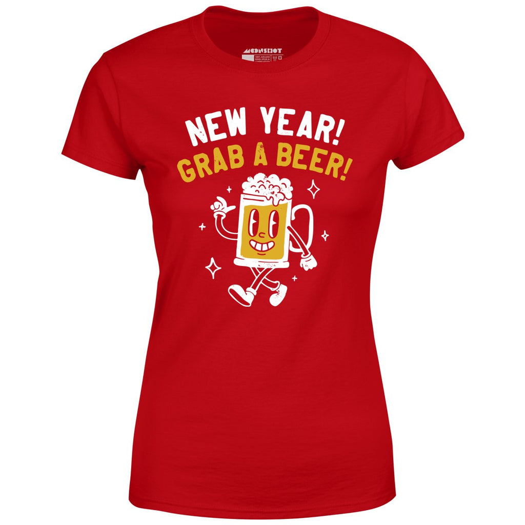 New Year Grab a Beer - Women's