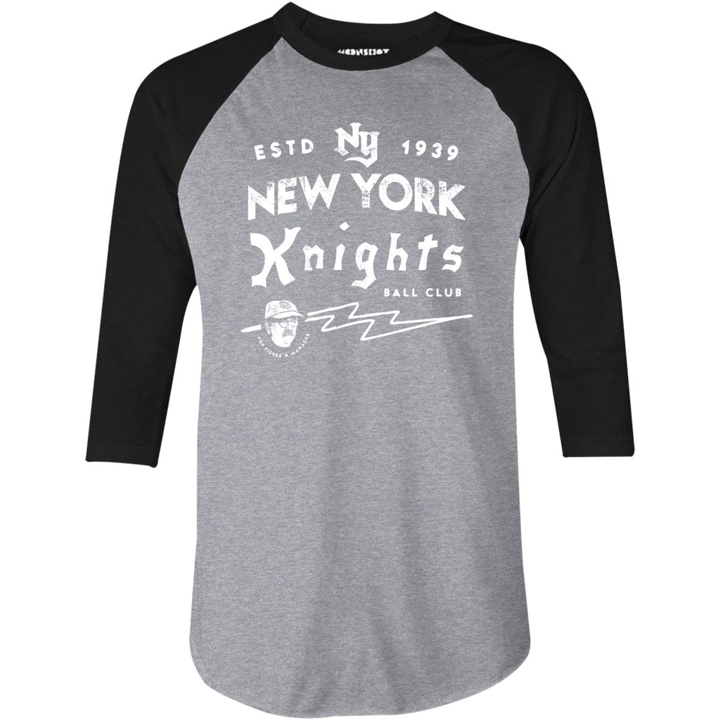 New York Knights Ball Club - 3/4 Sleeve Raglan
