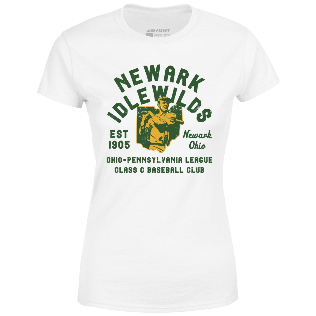 Newark Idlewilds - Ohio - Vintage Defunct Baseball Teams - Women's