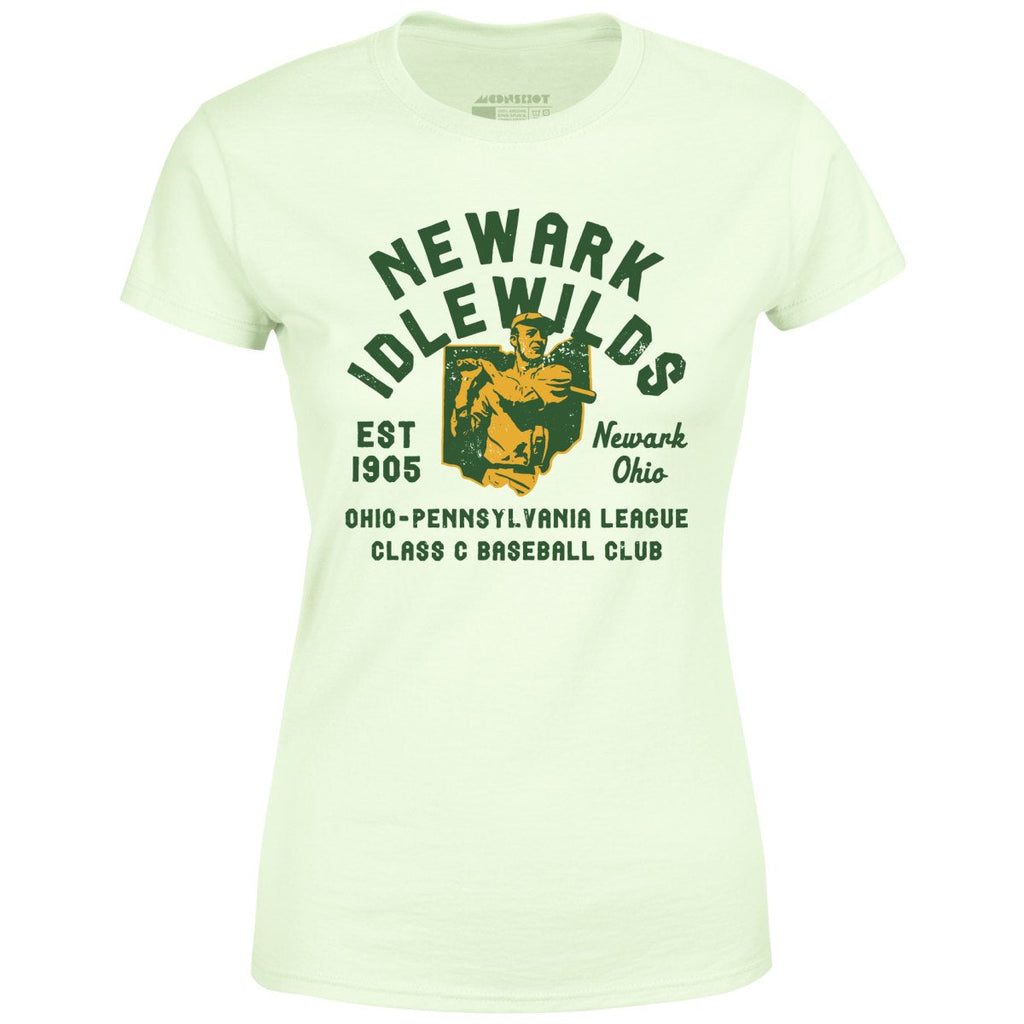 Newark Idlewilds - Ohio - Vintage Defunct Baseball Teams - Women's