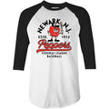 Newark Peppers - New Jersey - Vintage Defunct Baseball Teams - 3/4 Sleeve Raglan