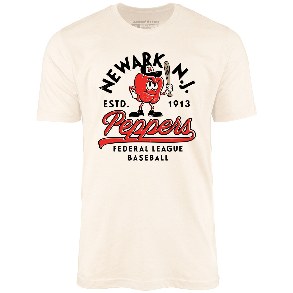 Newark Peppers - New Jersey - Vintage Defunct Baseball Teams - Unisex