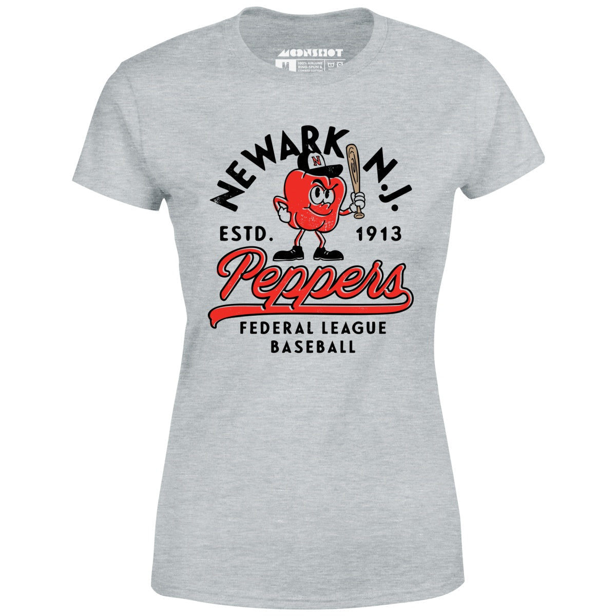 Newark Peppers - New Jersey - Vintage Defunct Baseball Teams - Women's