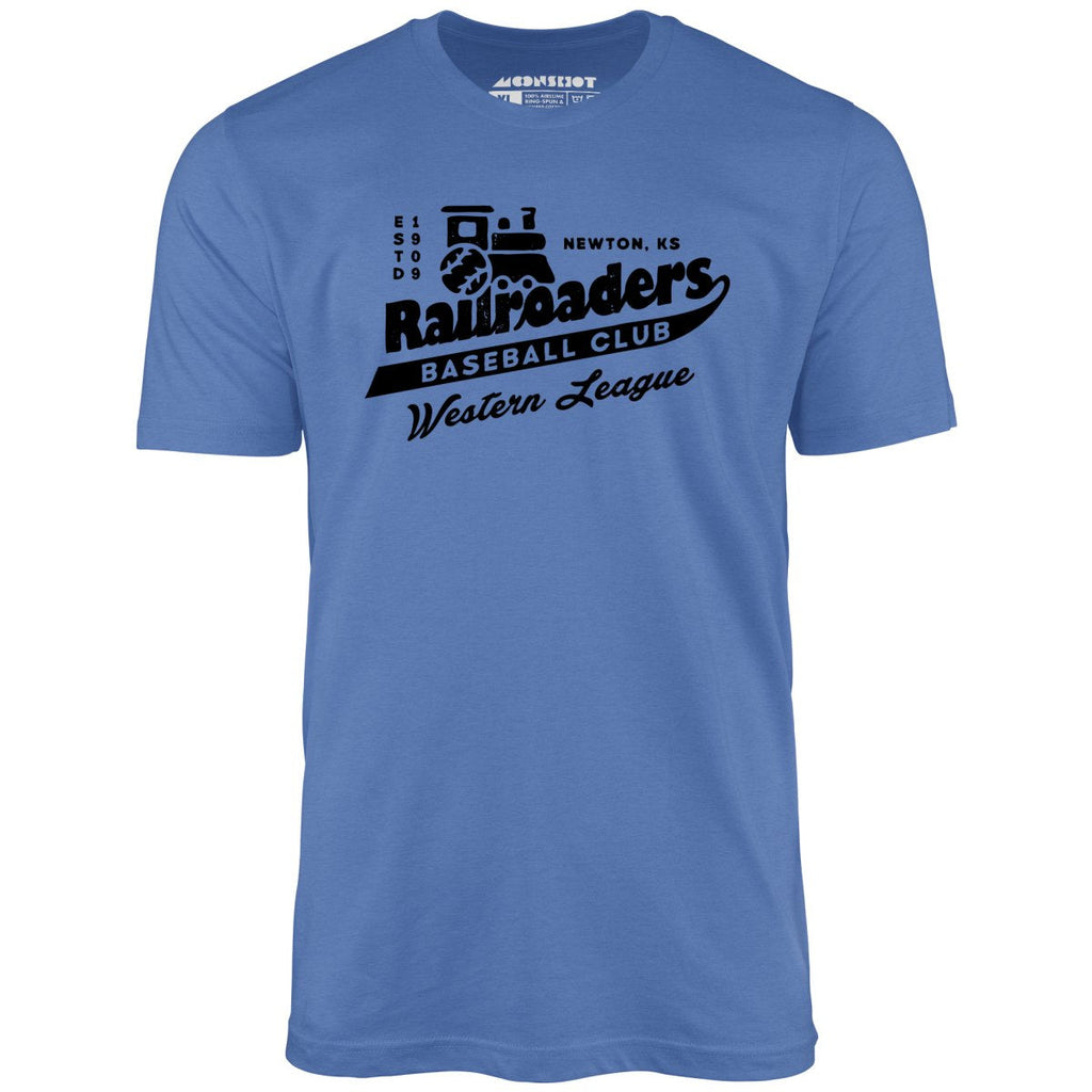 Newton Railroaders - Kansas - Vintage Defunct Baseball Teams - Unisex