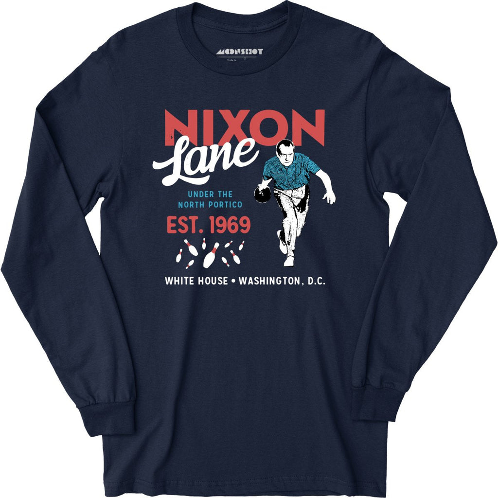Nixon Lane - Washington D.C. - Vintage Bowling Alley - Long Sleeve