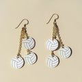 Now Serving Volleyball Earrings