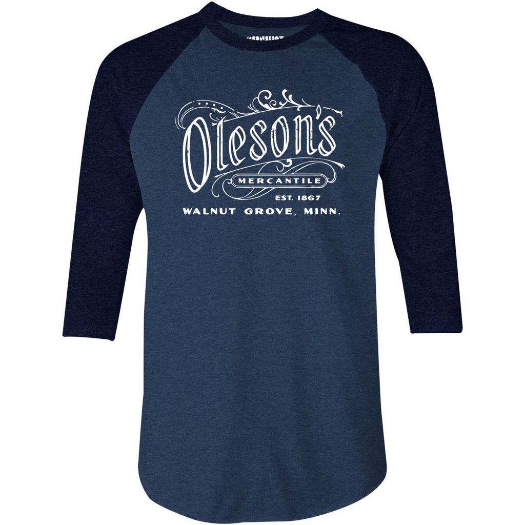 Oleson's Mercantile - 3/4 Sleeve Raglan