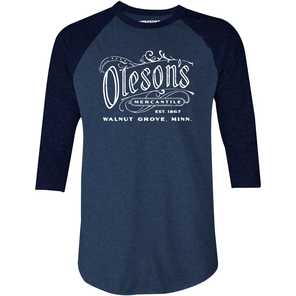 Oleson's Mercantile - 3/4 Sleeve Raglan