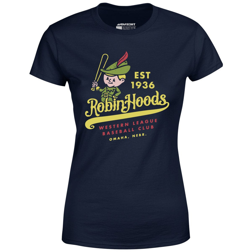 Omaha Robin Hoods - Nebraska - Vintage Defunct Baseball Teams - Women's