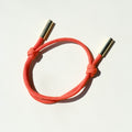 Orange Cord Bracelet