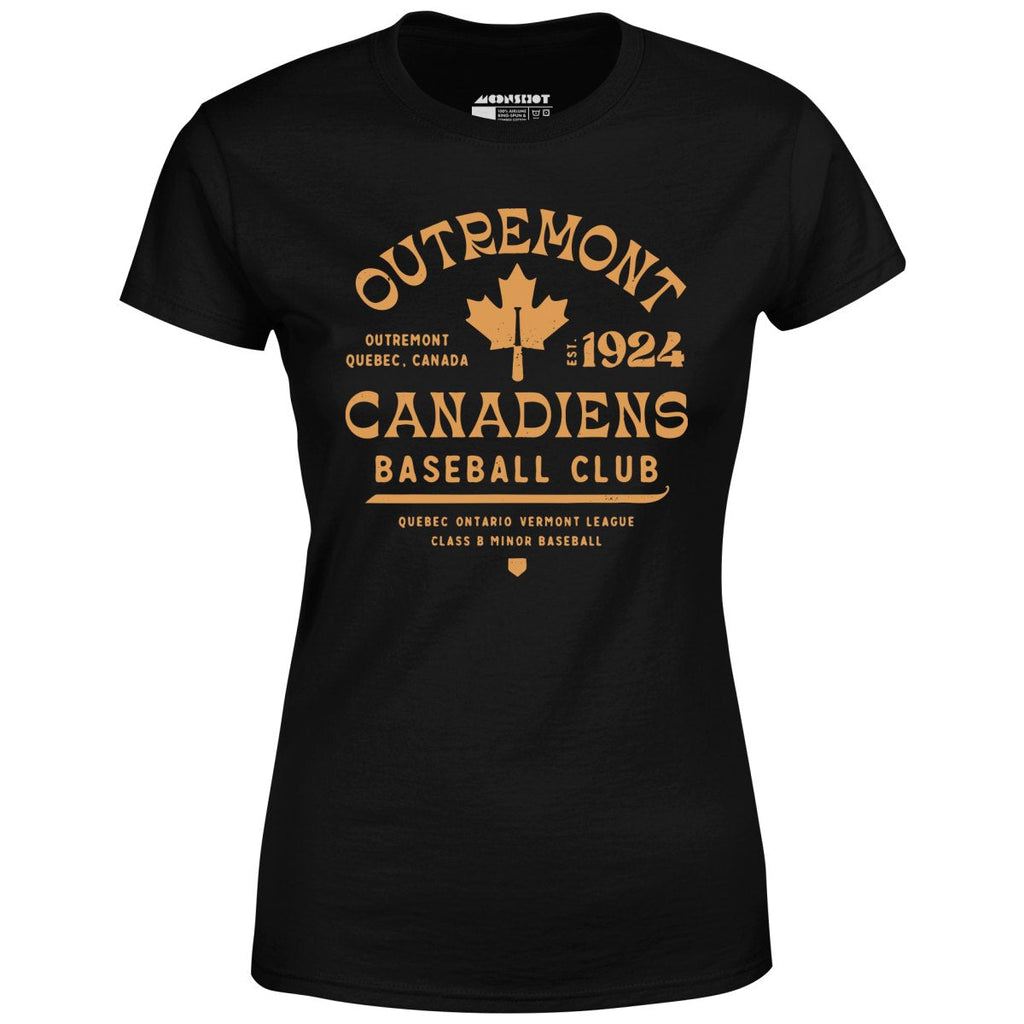 Outremont Canadiens - Canada - Vintage Defunct Baseball Teams - Women's