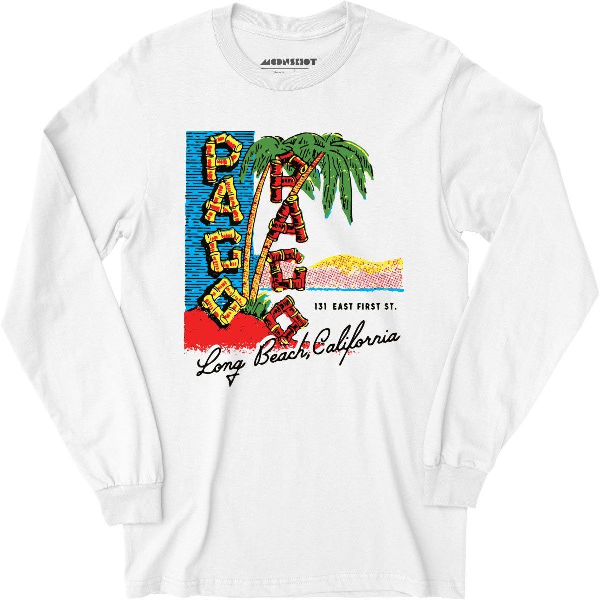Pago Pago - Long Beach, CA - Vintage Tiki Bar - Long Sleeve
