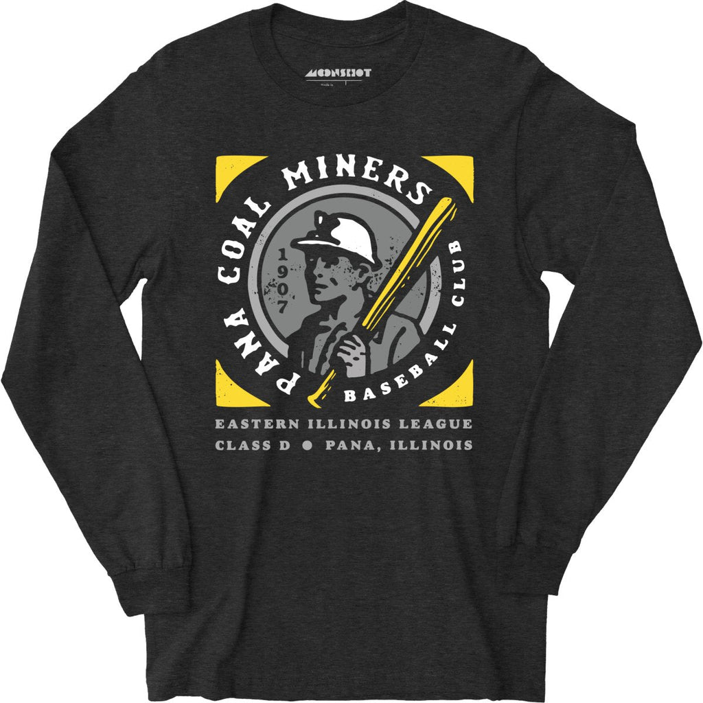 Pana Coal Miners - Illinois - Vintage Defunct Baseball Teams - Long Sleeve
