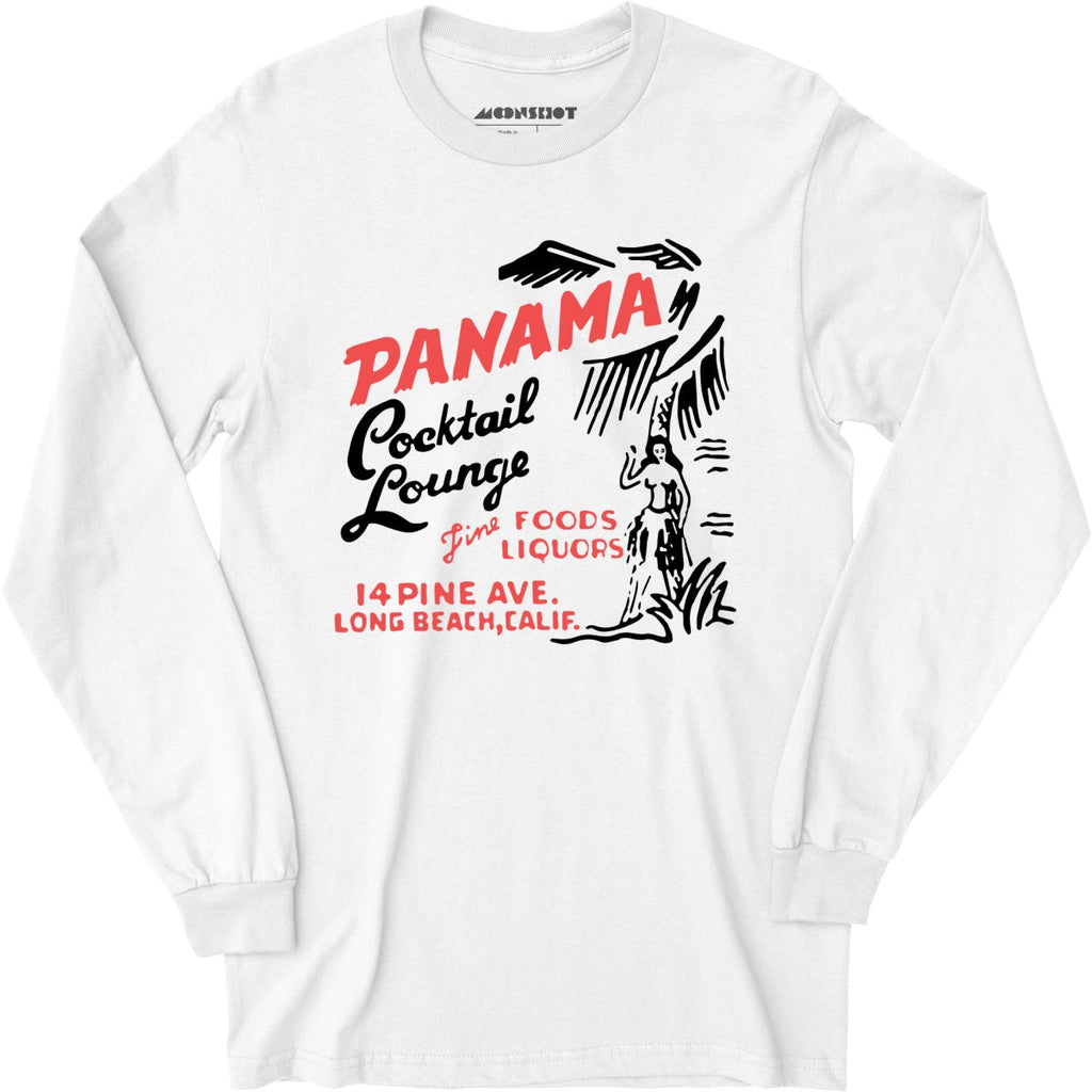 Panama Cocktail Lounge v2 - Long Beach, CA - Vintage Tiki Bar - Long Sleeve