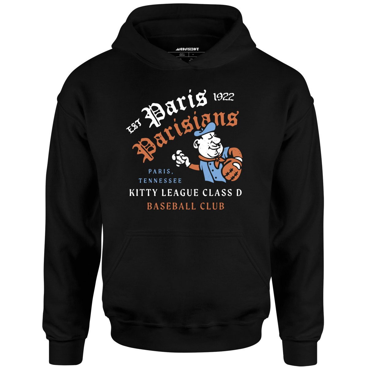 Paris Parisians - Tennessee - Vintage Defunct Baseball Teams - Unisex