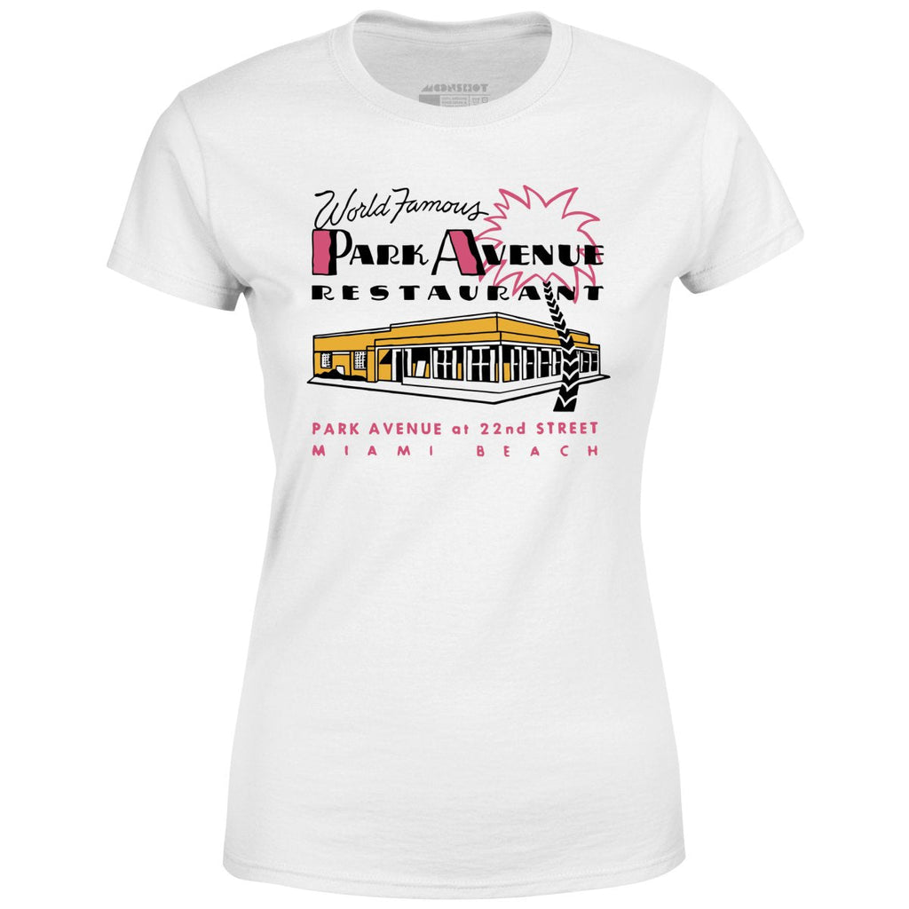 Park Avenue - Miami Beach, FL - Vintage Restaurant - Women's