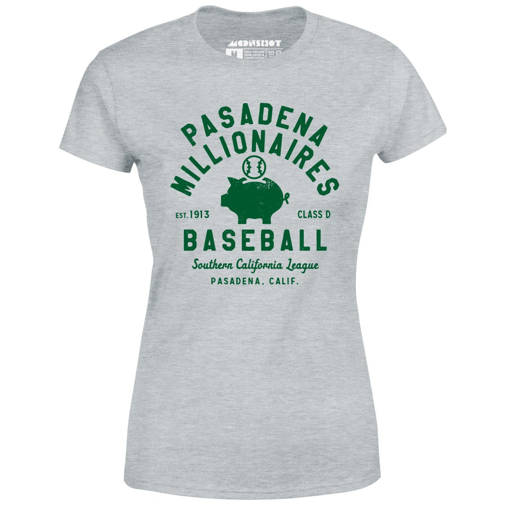 Pasadena Millionaires - California - Vintage Defunct Baseball Teams - Women's