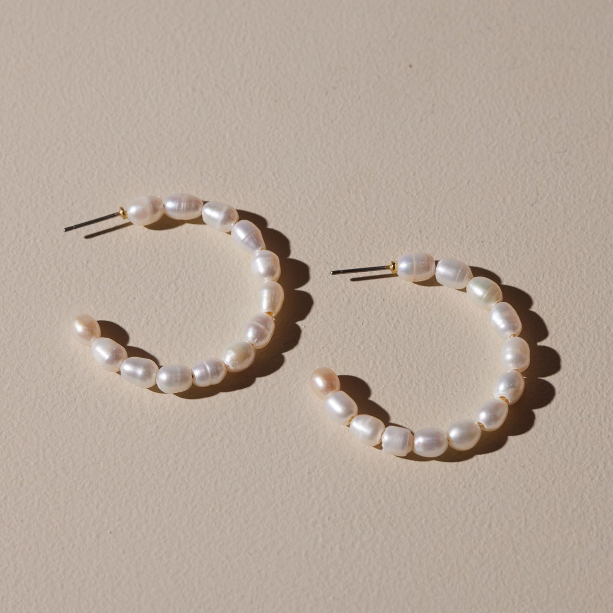Pearl Hoops