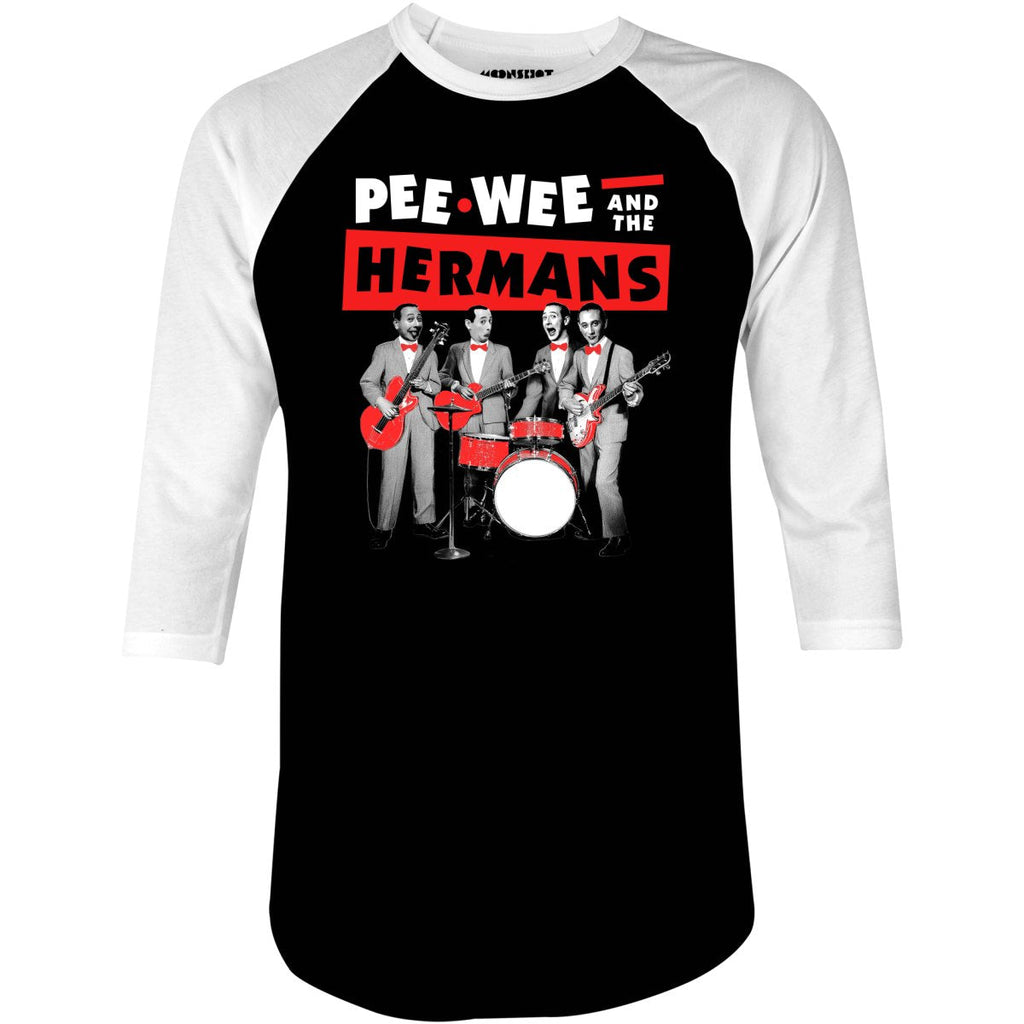 Pee-Wee and The Hermans - 3/4 Sleeve Raglan