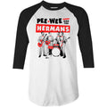 Pee-Wee and The Hermans - 3/4 Sleeve Raglan