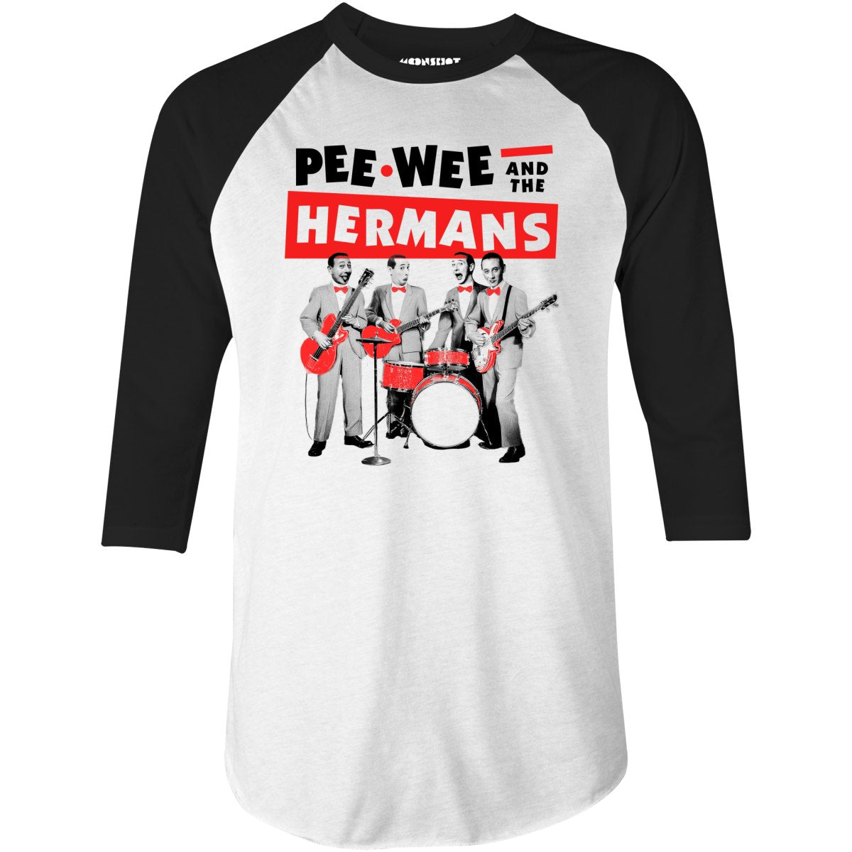 Pee-Wee and The Hermans - 3/4 Sleeve Raglan
