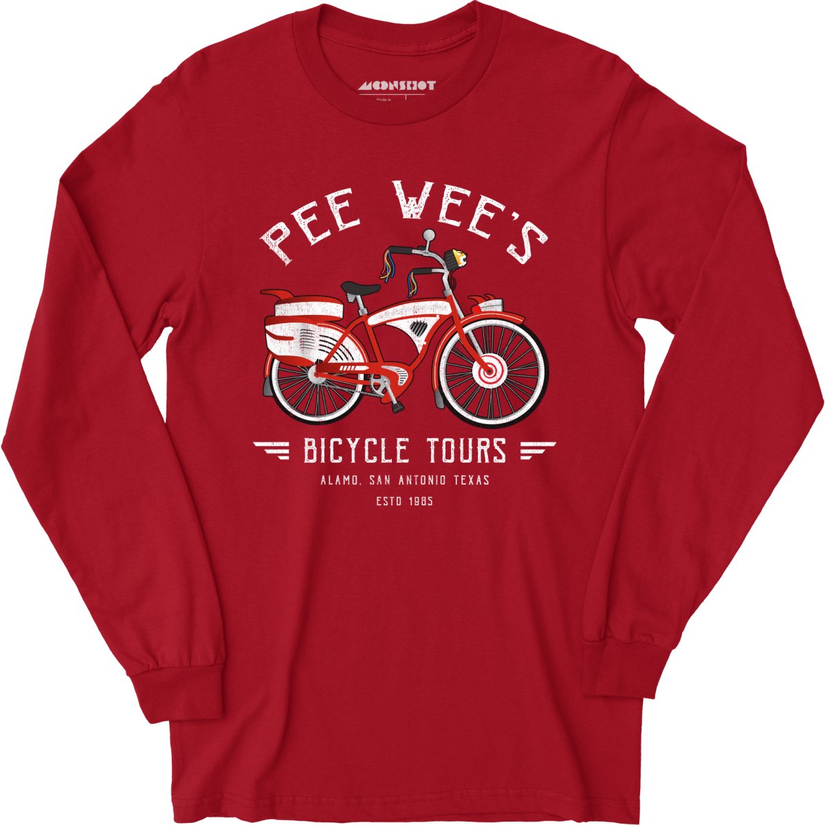 Pee Wee's Bicycle Tours - Long Sleeve