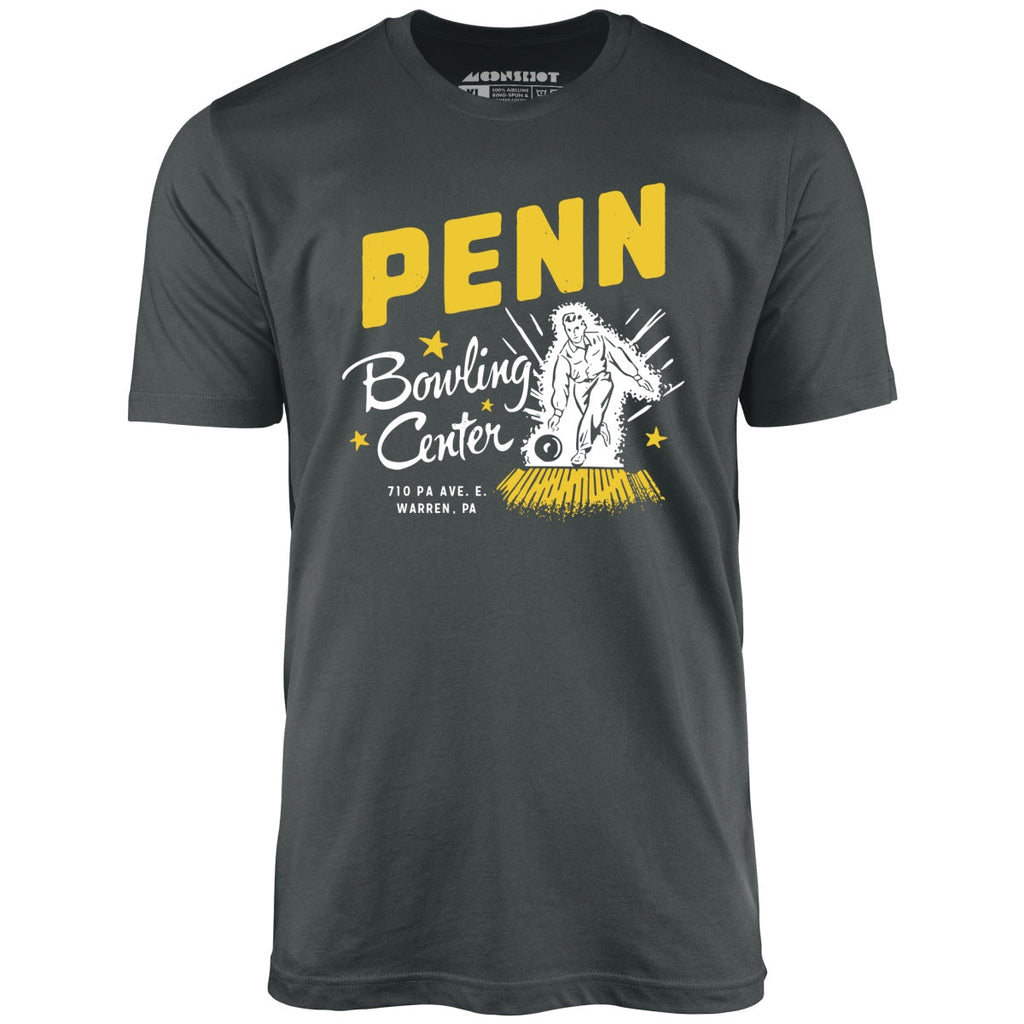 Penn Bowling Center - Warren, PA - Vintage Bowling Alley - Unisex