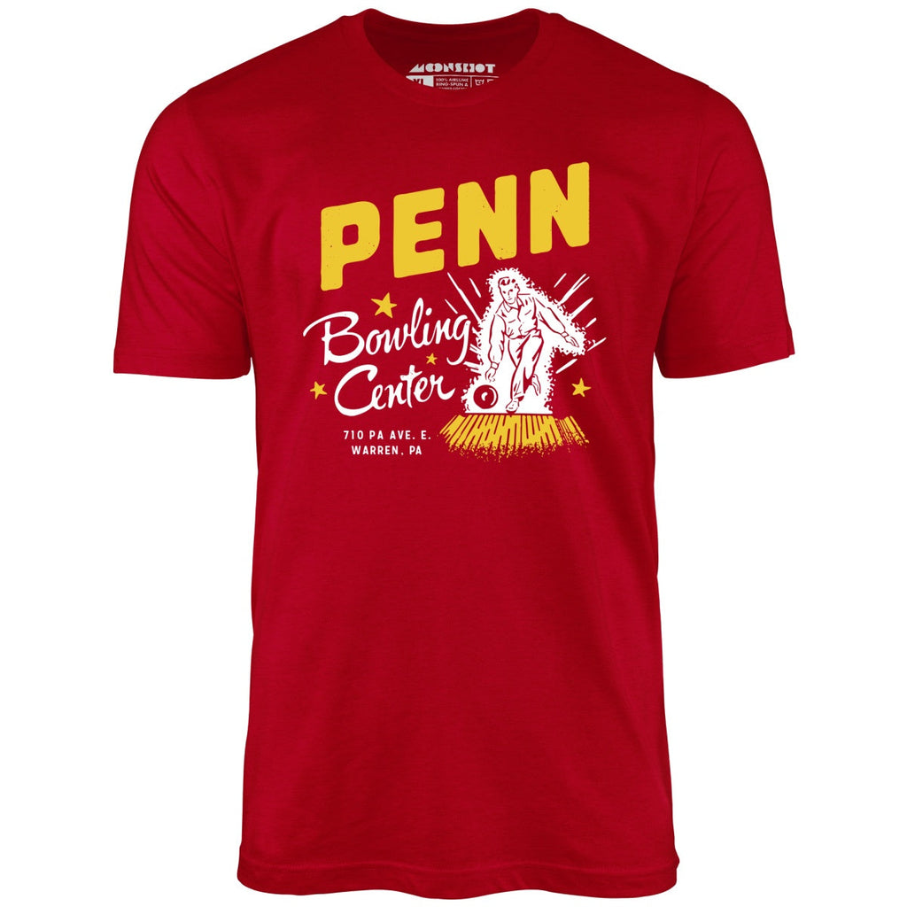 Penn Bowling Center - Warren, PA - Vintage Bowling Alley - Unisex